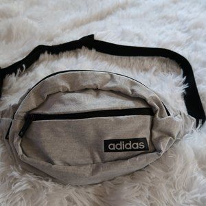 Gray/Black Adidas Fanny Pack